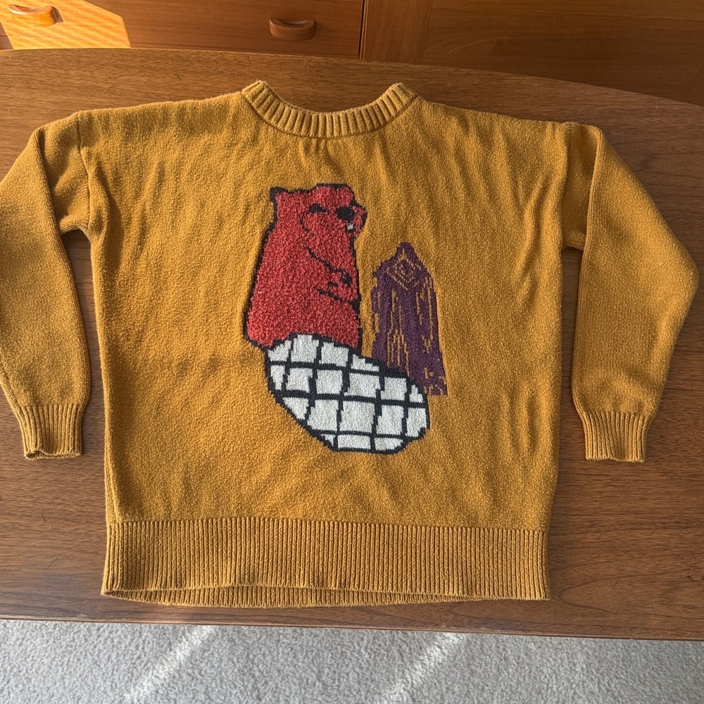 BDG Beaver XS Women's Mustard Color